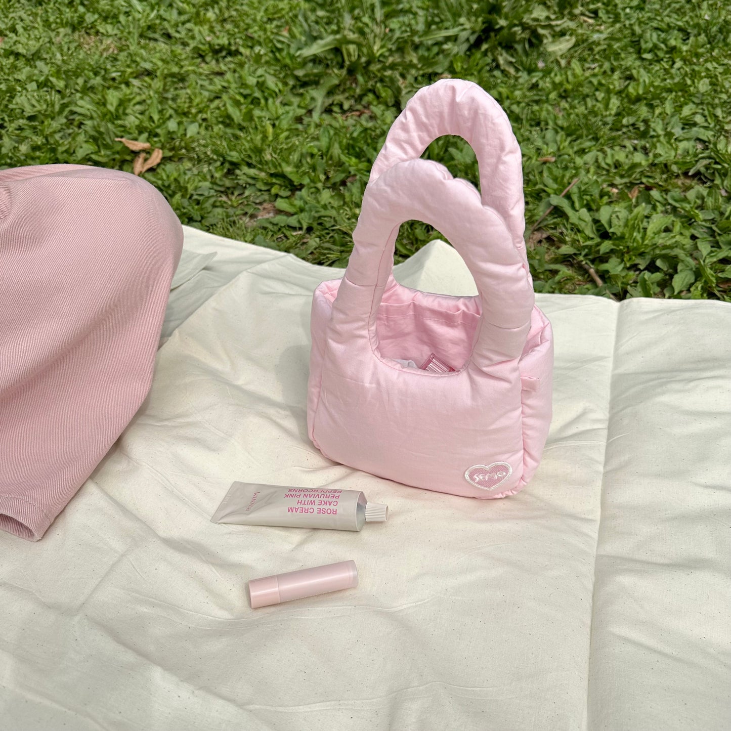 Second morning pastel fluffy bag(pre order)