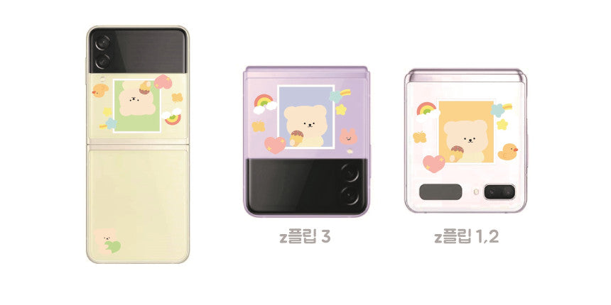 Bamtoree dessert bear phone case(pre order)