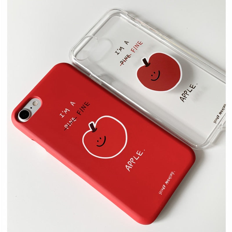 Second morning I’m a find apple phone case(pre order)