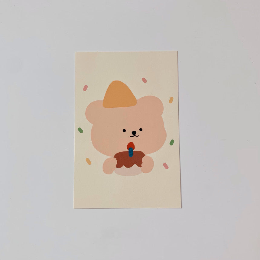 Bamtoree birthday postcard(pre order)