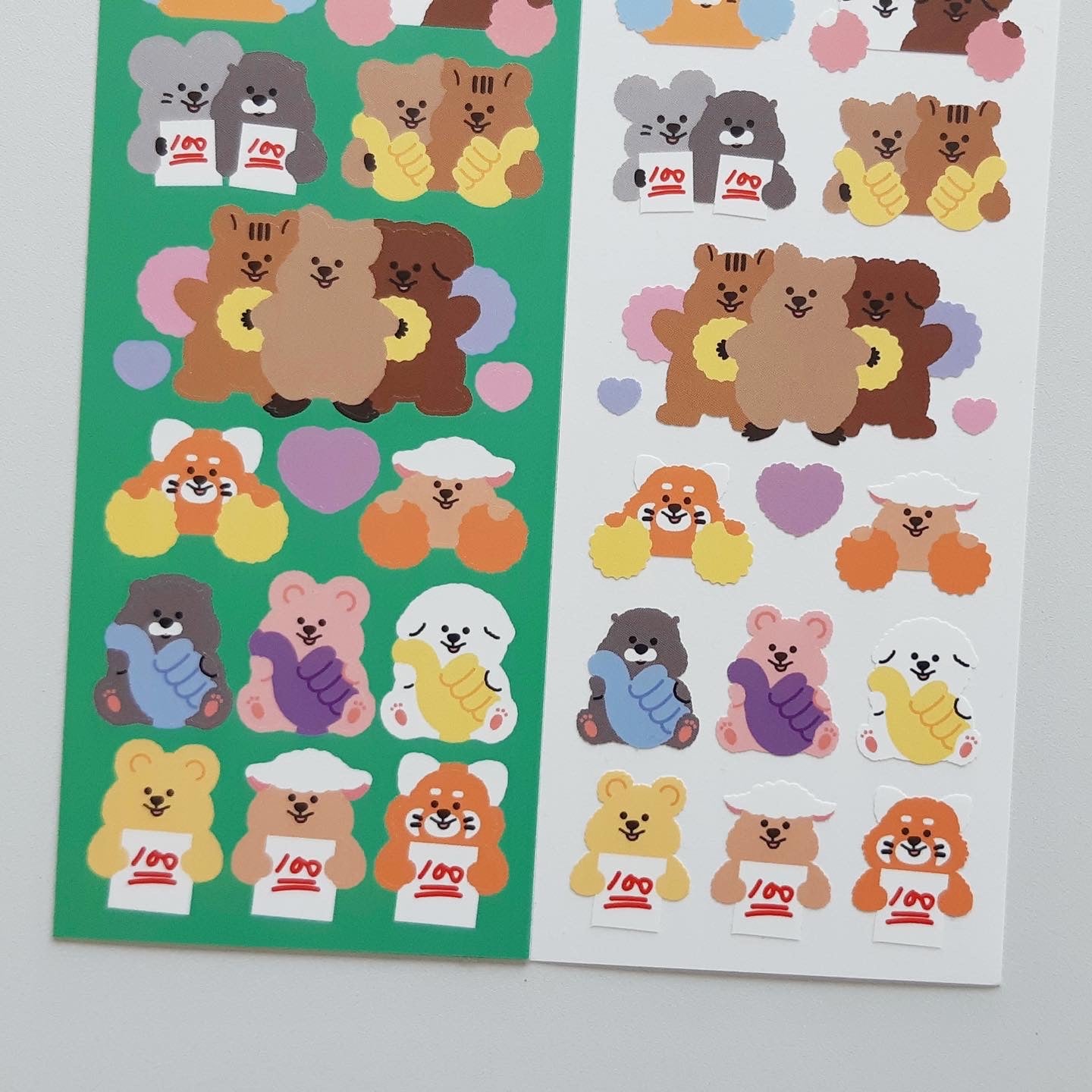 Young forest cheer friends sticker(pre order)
