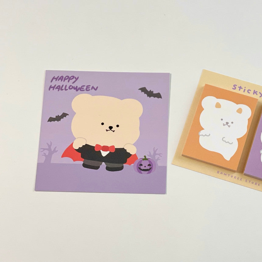 Bamtoree halloween postcard(pre order)