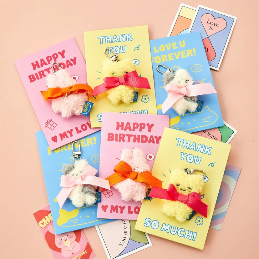 Butter family card keyring(pre order)