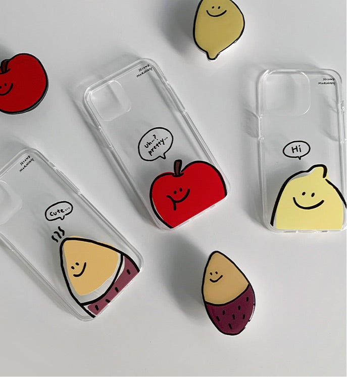 Second morning speed bubble phone case(pre order)