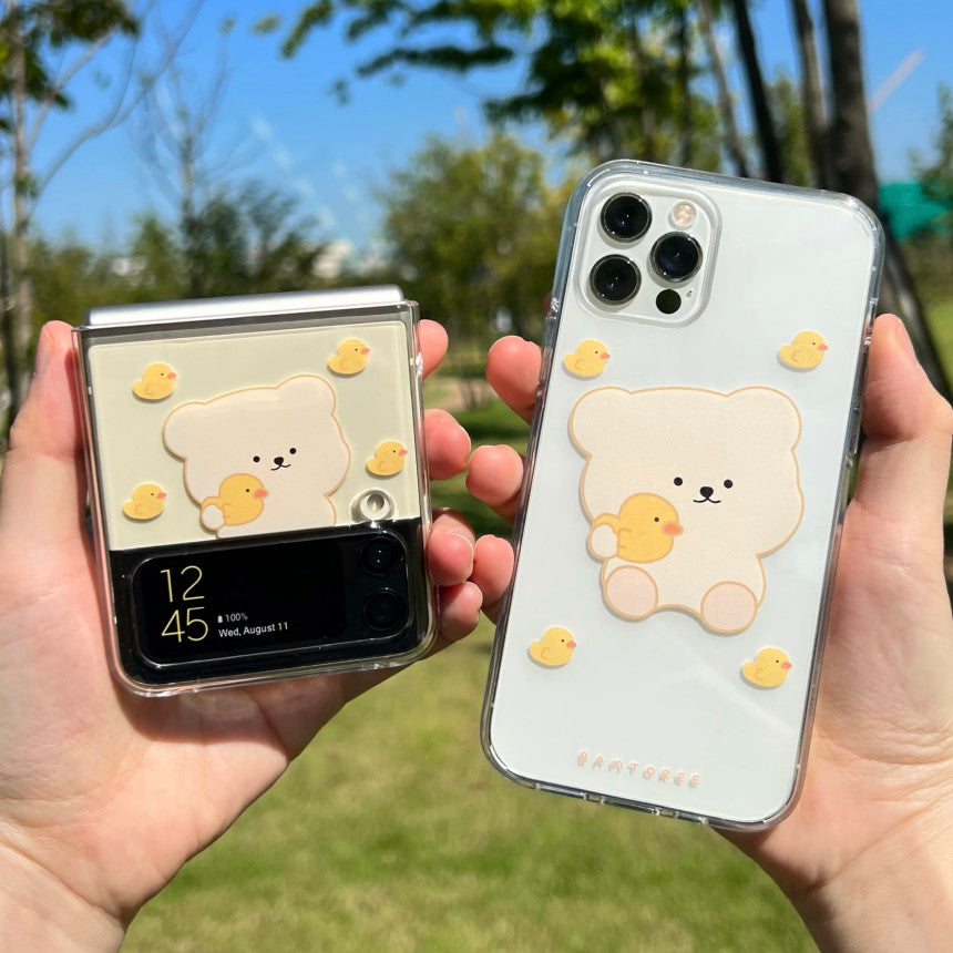 Bamtoree animal with white bear phone case(pre order)