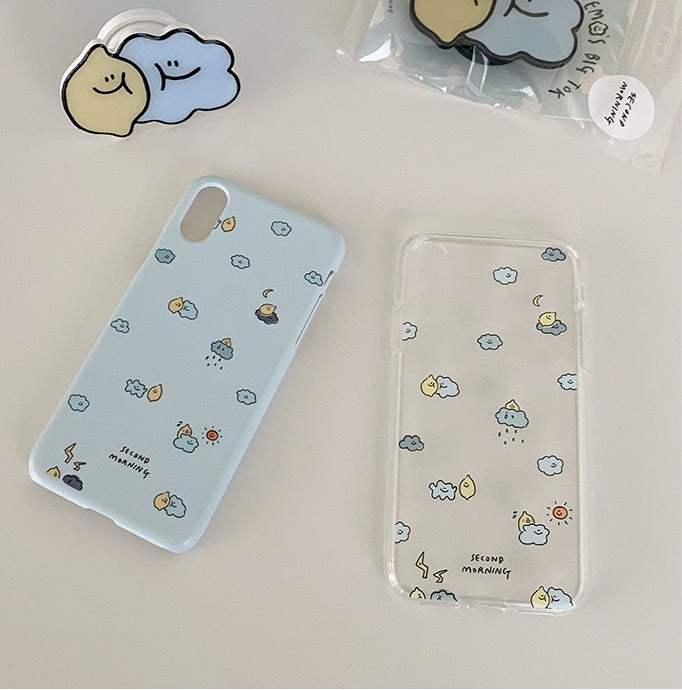 Second morning lemony & cloud phone case(pre order)