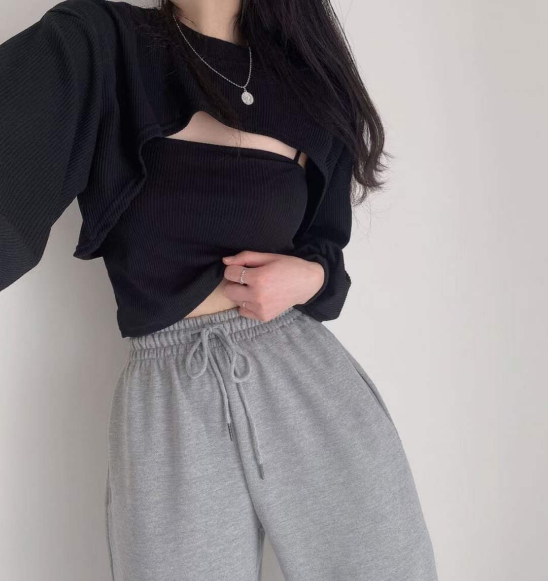 Daily背心+罩衫兩件裝(pre order)