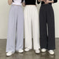 <Comeback款❤️‍🔥>【3個尺寸‼️小高個子都適合🪞】 High waist cool ice texture slacks(pre order)
