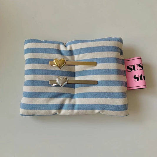 On my heart hair clip (pre order)