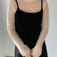 <Comeback款>【一秒心動💓】 Mini flower see-though top(pre order)