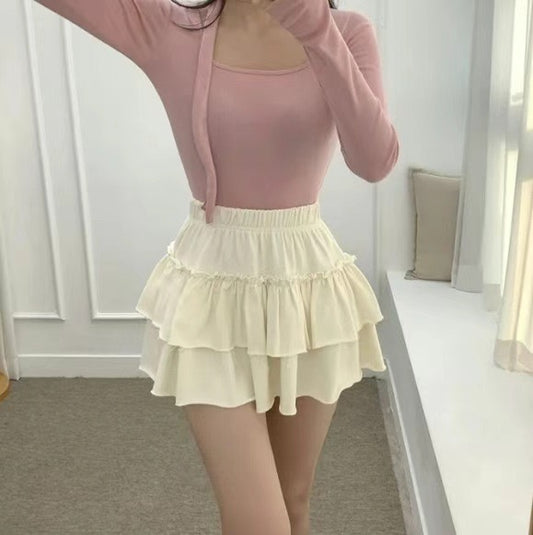 <Comeback款❤️‍🔥>【熱門蛋糕裙款🍰】 Cake cake mini skirt(pre order)