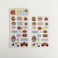 Second morning animal friends sticker(pre order)