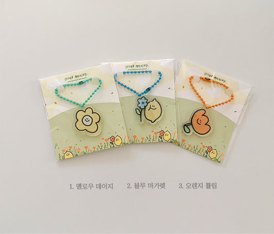 Second morning greenery key ring(pre order)