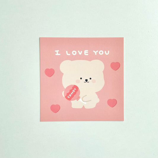 Bamtoree candy postcard(pre order)