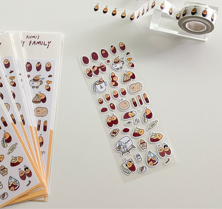 Second morning food sticker(pre order)