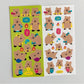 Young forest exercise bear sticker(pre order)