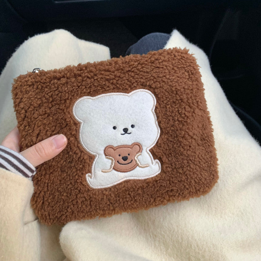 Bamtoree soft brown pouch(pre order)