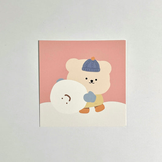 Bamtoree winter postcard(pre order)