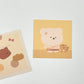 Bamtoree squirrel postcard(pre order)
