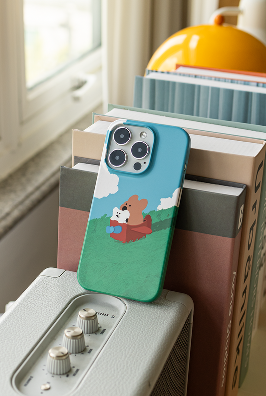 Dinotaeng little pilots iphone hard case