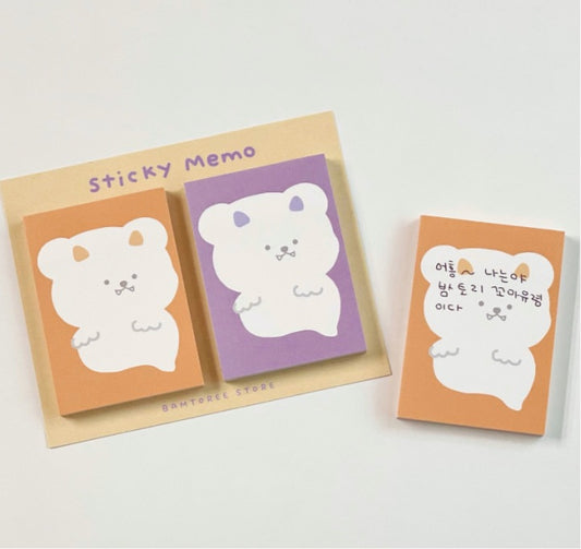 Bamtoree halloween sticky memo(pre order)