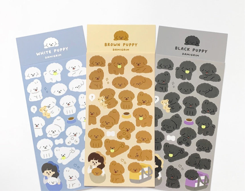 Damigrim puppy sticker(pre order)