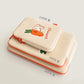 Second morning carrot & bunny i-pad/ laptop pouch(pre order)