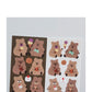 Young forest yummy bear sticker(pre order)