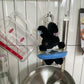 Bikini泳圈黑白兔key chain(pre order)