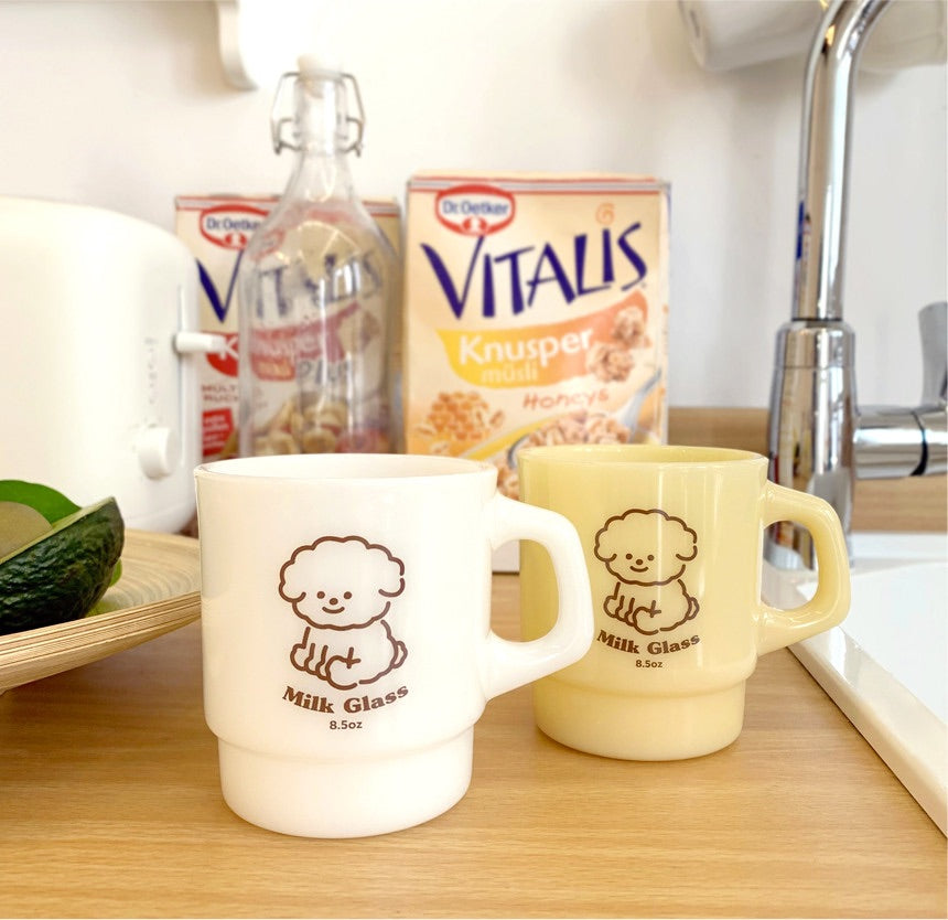 Damigrim milk glass mug(pre order)