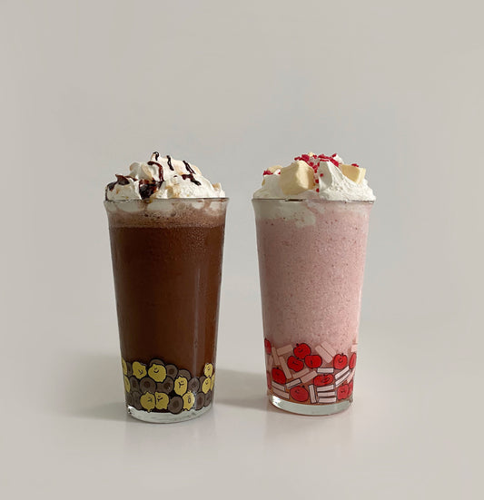 Second morning bubble tea glass(pre order)