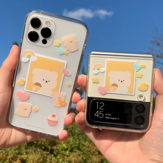 Bamtoree dessert bear phone case(pre order)