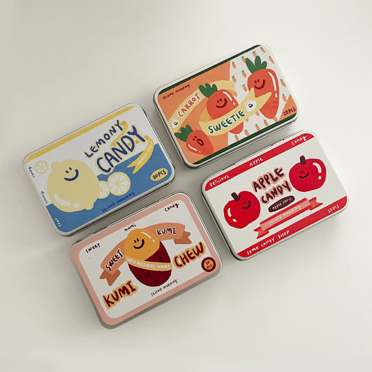 Second morning sweetie sticker pack with tin case(pre order)