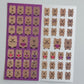 Young forest mini bear sticker(pre order)