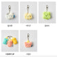 Butter family mini face keyring(pre order)