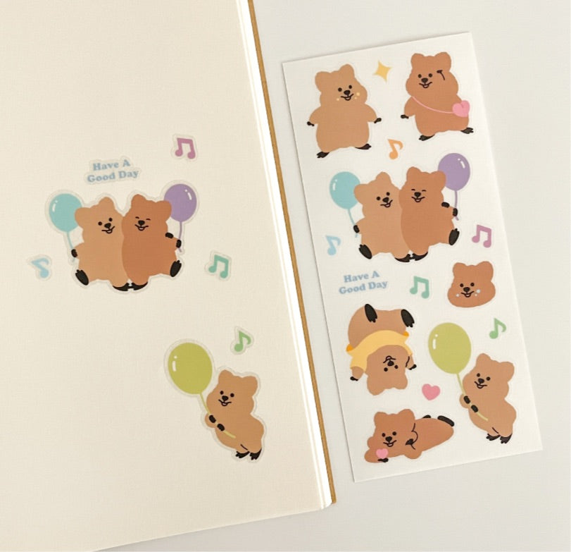 Young forest balloon sticker(pre order)
