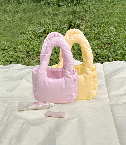 Second morning pastel fluffy bag(pre order)