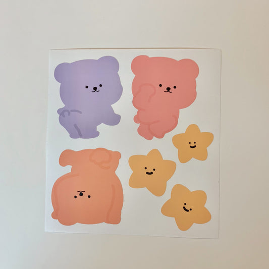 Bamtoree dancing removable sticker(pre order)