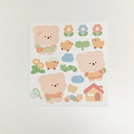 Bamtoree chick die-cut sticker(pre order)