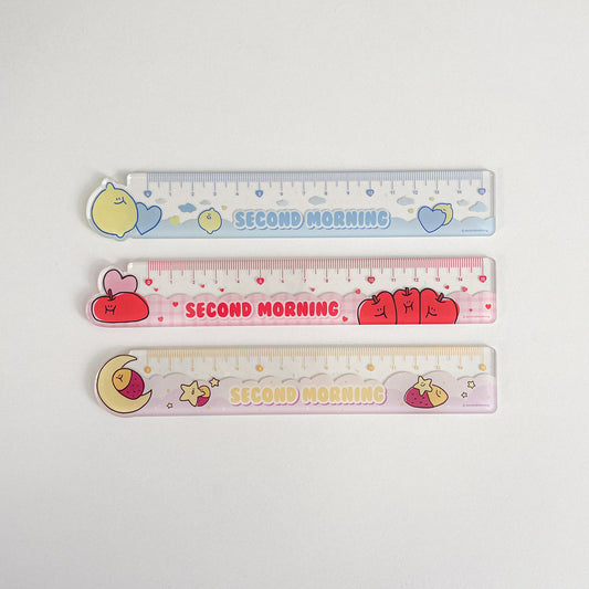 Second morning acrylic ruler(pre order)
