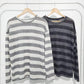 【男女可穿😚可當情侶款🎱】 Oversize striped tee(pre order)
